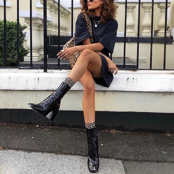 Topshop HURRICANE leather booties - Picture 2 of 9